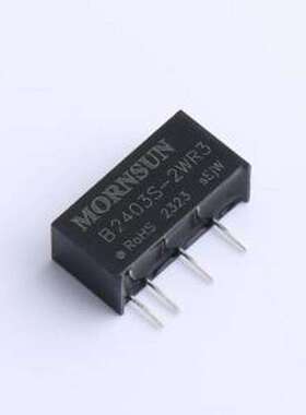 B2403S-2WR3 DC-DC电源芯片 2W 输入电压:24V 输出电压:3.3V SIP-