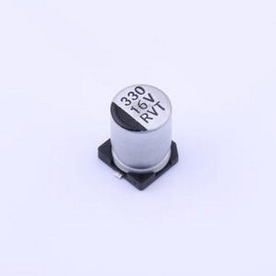 RVT1C331M0810 贴片型铝电解电容 330uF ±20% 16V SMD,D8xL10.2m