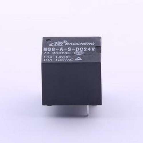 MQ8-A-S-DC24V 汽车继电器 MQ8-A-S-DC24V 0.36W\\15A\\125VAC 插