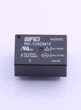 RE-124DM1F 功率继电器 RE-124DM1F 插件,16.1x23mm