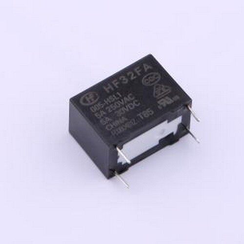 HF32FA/005-HSL1 功率继电器 HF32FA/005-HSL1 插件,10.1x17.6mm