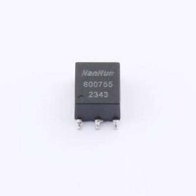 HR600755 网口变压器 HR600755 SMD-6P,10.5x6.8mm