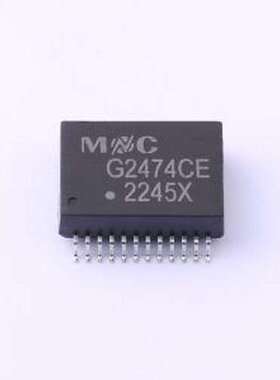 G2474CE 网口变压器 G2474CE SMD-24P,17.5x12.2mm