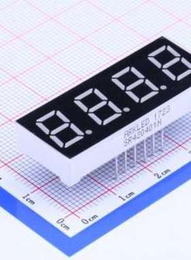 SR420401N LED数码管 4位0.4英寸红色数码管 共阴极 插件