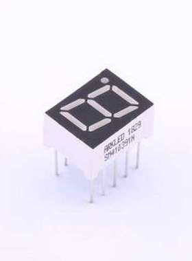SM410391N/8 LED数码管 1位0.39英寸红色数码管 共阳极 插件