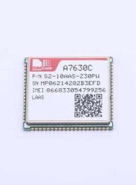 A7630C-LAAS 2G/3G/4G/5G模块 SIMCom LTE Cat1模块 SMD,21.9x22.