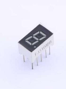 FJ3104BH LED数码管 1位0.3英寸共阳红光 数码管 插件