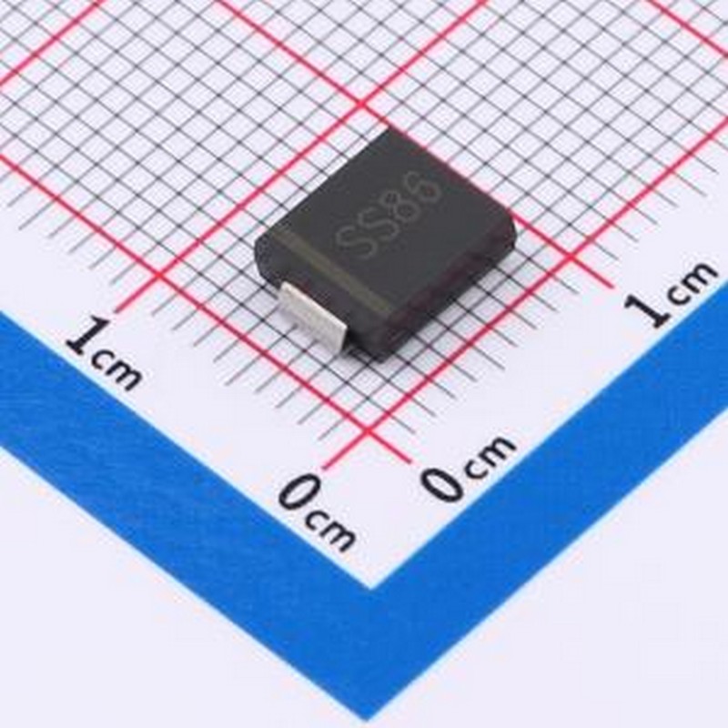 SK86C 肖特基二极管 IF:8A VR:60V VF:0.7V IFSM:150A SMC