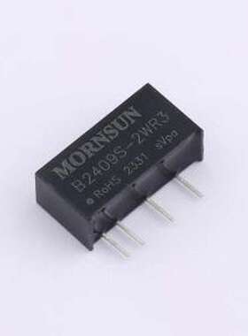 B2409S-2WR3 DC-DC电源芯片 2W 输入电压:24V 输出电压:9V SIP-4