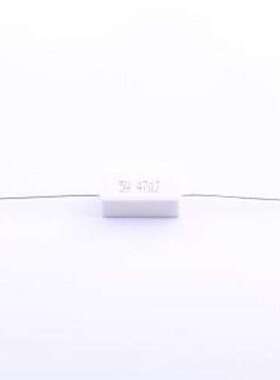 CR-L5W47Ω 5% P 插件电阻 水泥电阻 47Ω ±5% 5W 插件,22x9.5mm