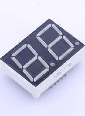 FJ8201CH LED数码管 2位0.8英寸 共阴红光 数码管 插件