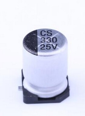 CS1E331M-CRF10 贴片型铝电解电容 330uF ±20% 25V SMD,D8xL10.5