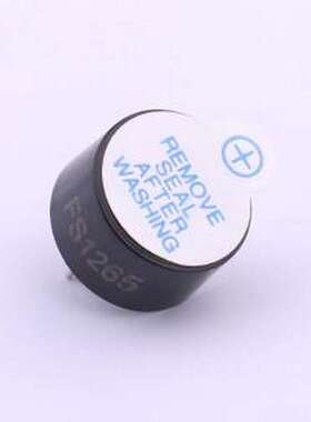 FS1265-05 蜂鸣器 电压5V 频率2000Hz 阻抗42Ω 插件,D=12mm