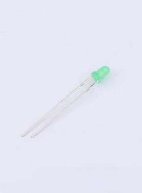 DY-204UYGD-H38-A3 发光二极管/LED 3mm圆头有边黄绿色 D=3mm