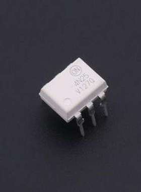 4N25VM 晶体管输出光耦 DC输入 隔离电压(rms):4170V DIP-6