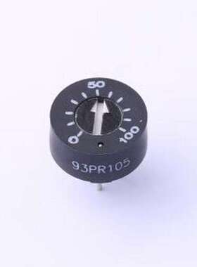 93PR-1-105 可调电阻/电位器 1MΩ ±10% 插件