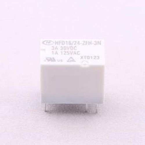 HFD16/24-ZFH-3N 功率继电器 HFD16/24-ZFH-3N DIP,10.6x15.7mm