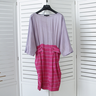 红色缎面礼服连衣裙！玛家夏喜庆收腰修身包臀斜肩意大利品牌名媛