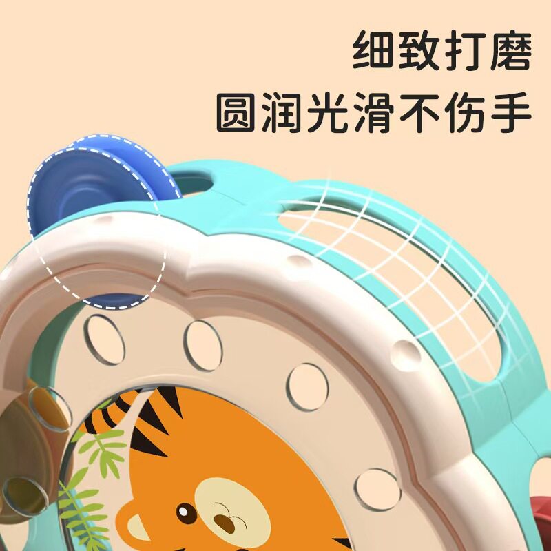 婴幼儿早教益智手拍铃抓握不伤手