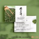 黄山毛峰 茶叶卡片茶叶介绍卡片冲泡简介卡片定制 绿茶