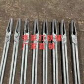 圆筒钳打铁钳子锻造用钳老式 锻打火钳手工夹具铁匠专用钳厂家直销