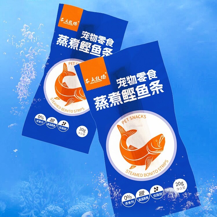 蒸煮鲣鱼条金枪鱼猫零食幼猫成猫