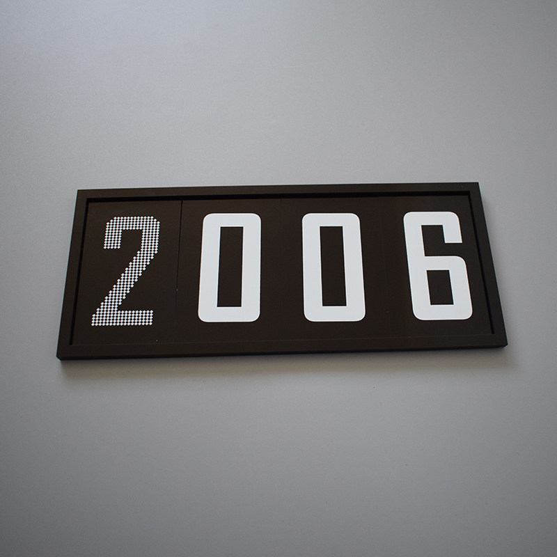 可更换门牌号定制插卡式卡槽数字自由组合编号科室牌可替换标志牌