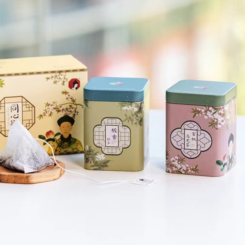 茶颜悦色蜜桃栀香绿乌龙茶伴手礼