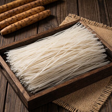 东北土豆粉条手工制作马铃薯水晶粉丝商用士豆粉无胶粗干五斤包邮