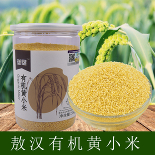有机黄小米2025新米550g内蒙古敖汉旗特产农家谷子小米粥五谷杂粮