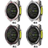 适用Garmin佳明Forerunner970竞速替换刻度不锈钢圈表盘保护套保护圈曲面膜47mm