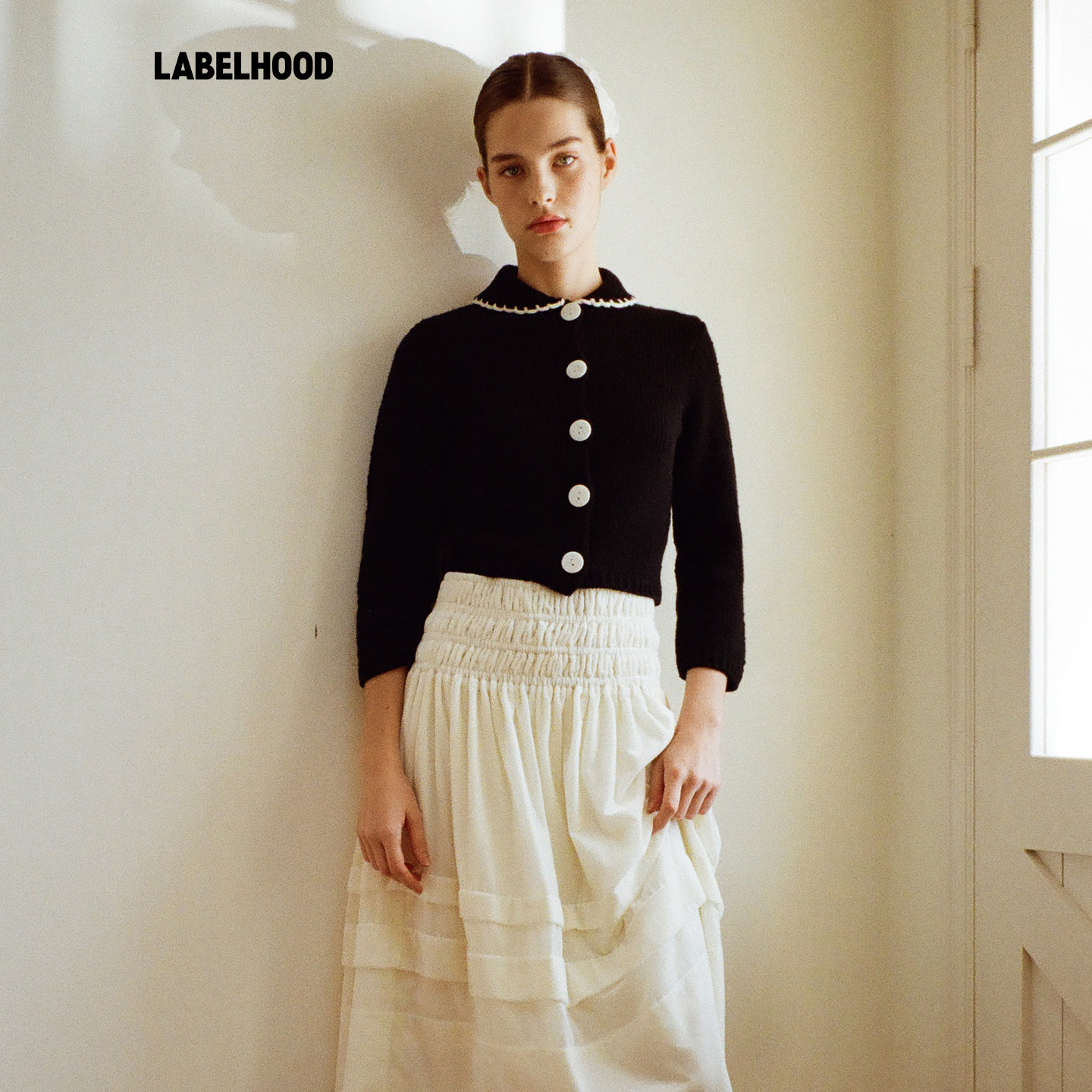 PapiLavADA元宝领开衫