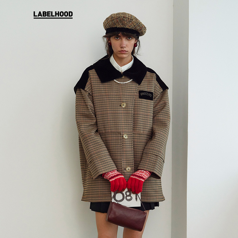 【MARCHEN】蕾虎吉岭格纹上衣