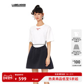 设计感LOGO爱心短袖 棉T恤女 经典 款 SHUSHUTONG 蕾虎设计感时尚