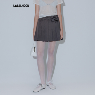 【MARCHEN】蕾虎度假系列花都百褶短裙秋冬新品女装半身裙