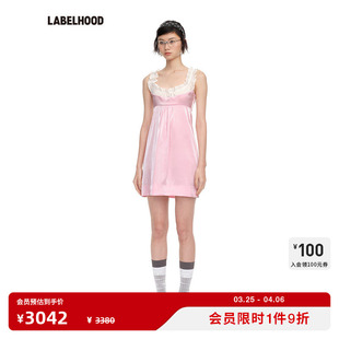 蕾虎时尚 SHUSHU TONG 裙子 拼接吊带连衣裙春夏复古女装