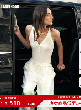 【Liegee】蕾虎时尚HENLEY 亨利领连体背心秋冬流行女装上衣