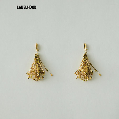 LELALES桑丘满松针耳钉（短）