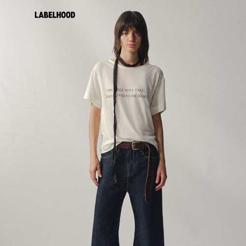LiegeeMondsalon“沙龙”印花T恤