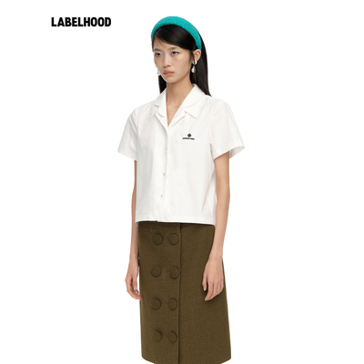 SHUSHUTONG双层翻领衬衫