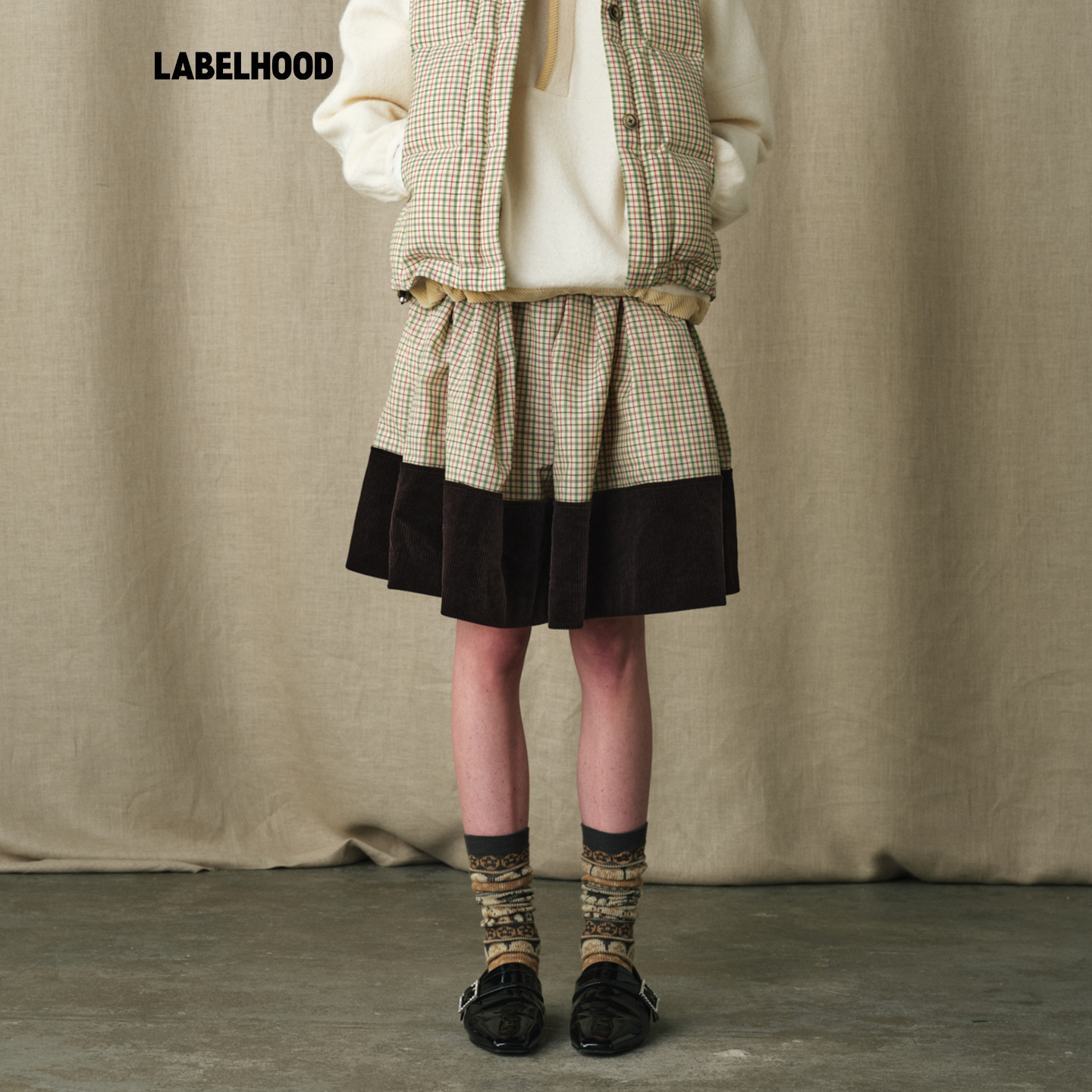 【MARCHEN】蕾虎简约休闲百搭2025秋冬新款天空岛半裙半身裙女