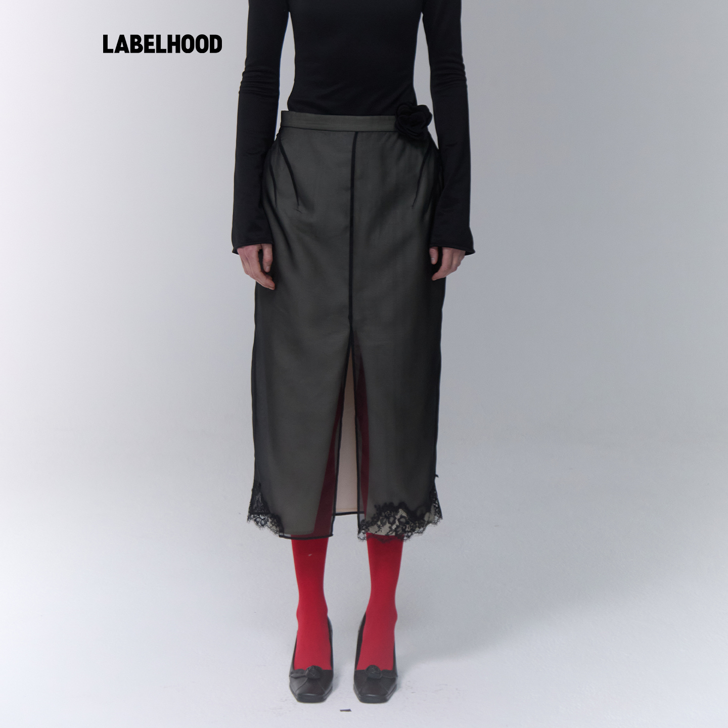 Assignments廓形胯包半裙