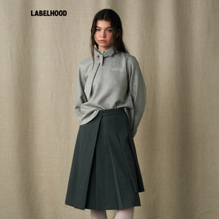 【MARCHEN】蕾虎百搭秋冬气质古典收束衬衫时尚长袖上衣休闲女装