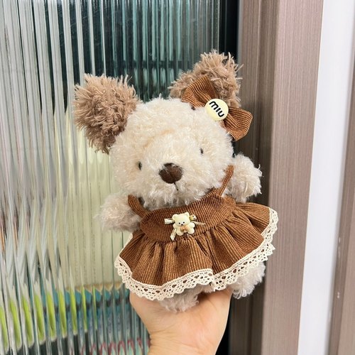 适用于Jellycat little娃衣卷毛小狗兔子衣服玩偶吊带连衣裙子