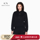ARMANI 女重磅连帽套头宽松运动上衣卫衣 新款 EXCHANGE 阿玛尼冬季