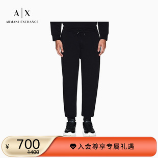 EXCHANGE 长裤 阿玛尼秋冬新款 宽松棉休闲运动重磅卫裤 男士 ARMANI