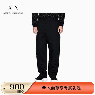 男士 宽松直筒休闲美式 工装 ARMANI 长裤 阿玛尼秋冬新款 裤 EXCHANGE