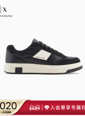 【新年礼物】ARMANI EXCHANGE/阿玛尼秋冬新款男板鞋厚底休闲鞋