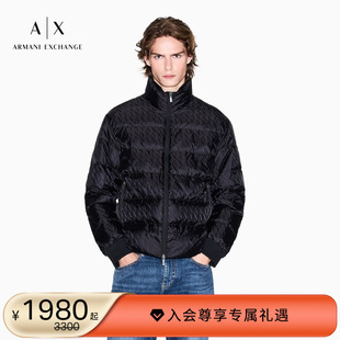 男士 ARMANI 新款 阿玛尼冬季 80白鸭绒立领排骨羽绒服外套 EXCHANGE