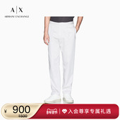 ARMANI 男cleanfit纯棉宽松直筒休闲长裤 EXCHANGE 阿玛尼秋冬新款